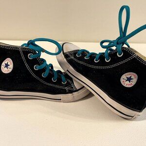 Converse All Star Toddler Infant size 10 Sneaker Tennis Shoes Black High tops